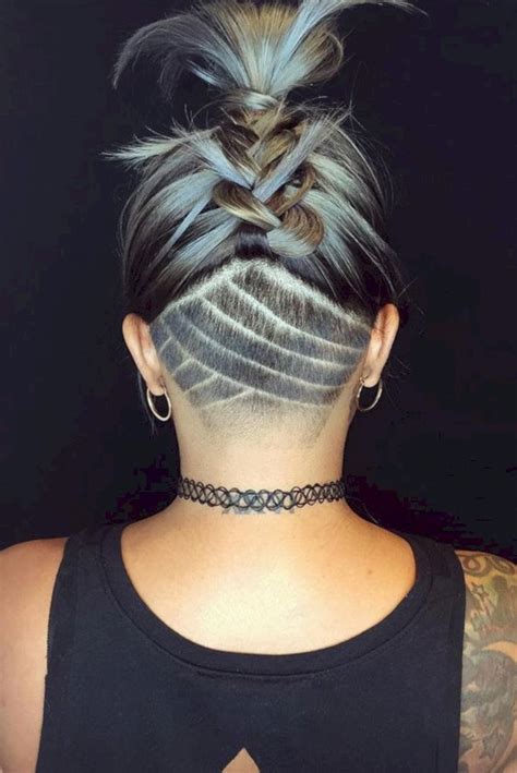 undercut frau|graphic undercuts for women.